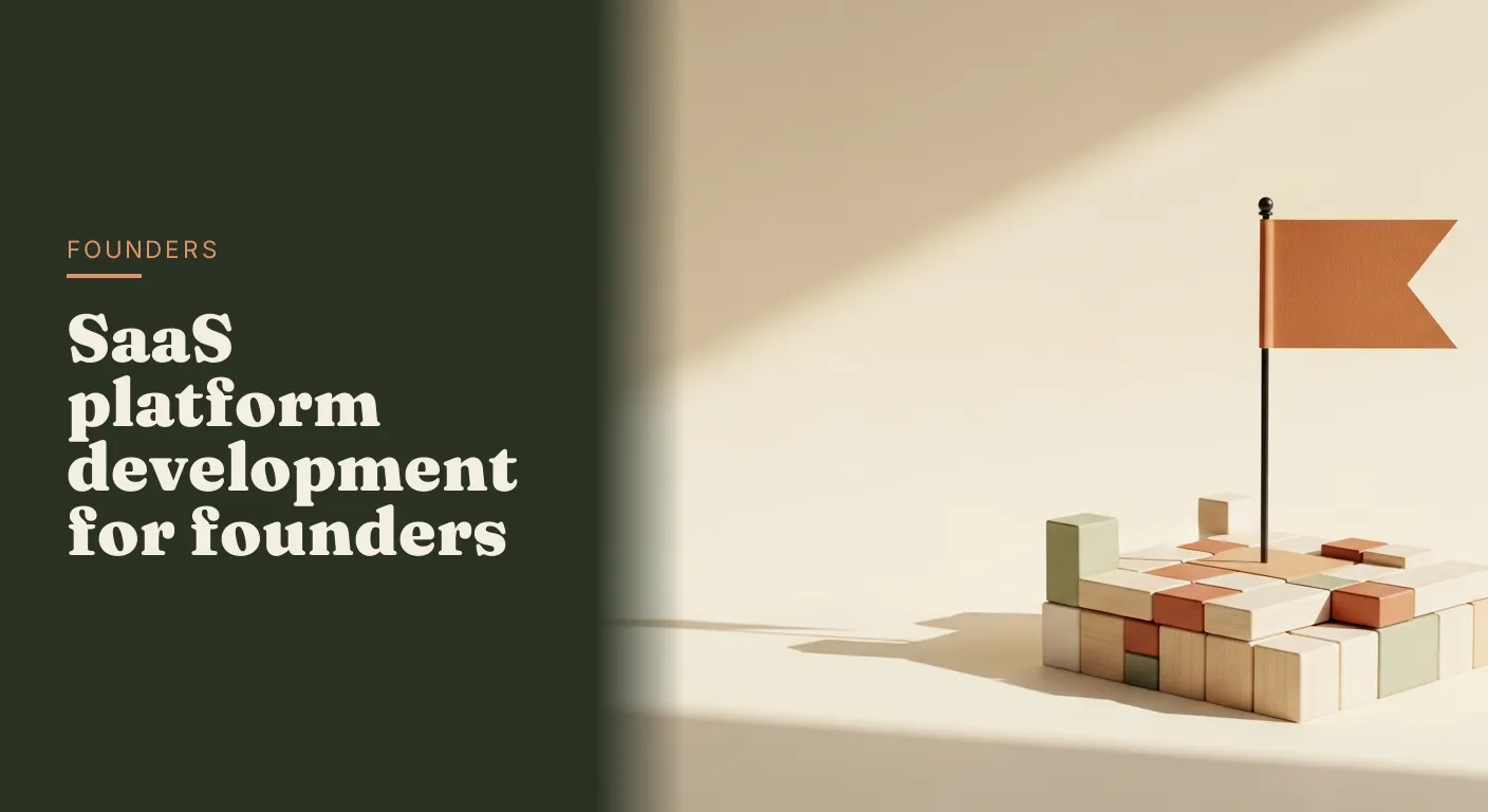 SaaS platform development for founders